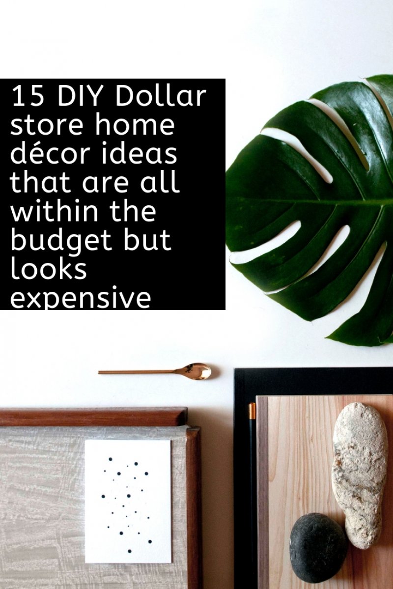 DIY Dollar store home decor ideas