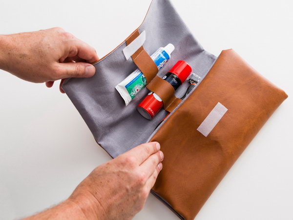 DIY Dopp Kit.