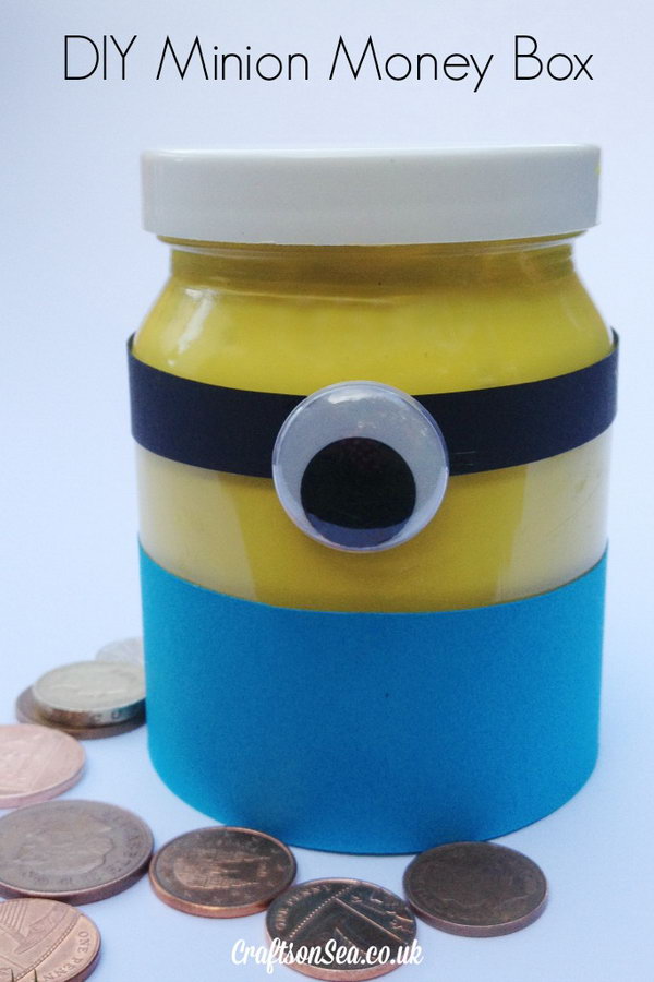 DIY Minion Money Box.