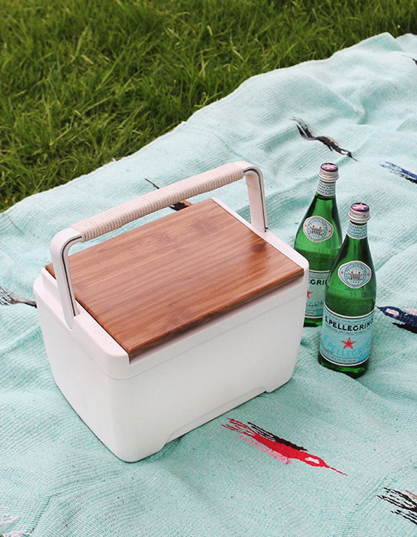 DIY Modern Cooler.