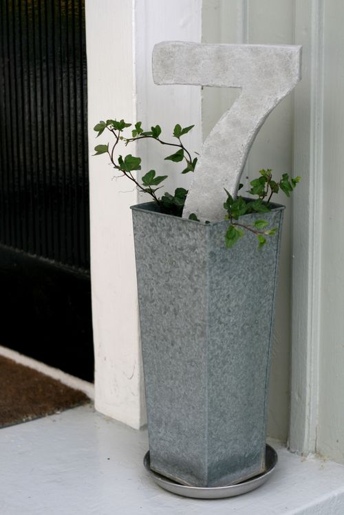 Decorate your exterior by adding large. Concrete DIY projects