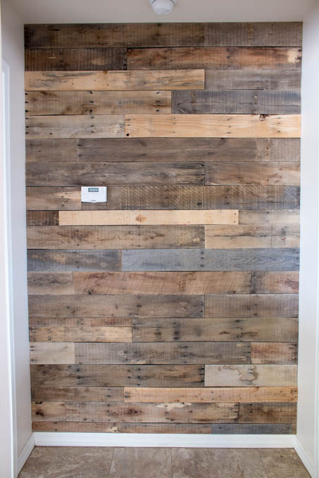 Install A Pallet Wall.