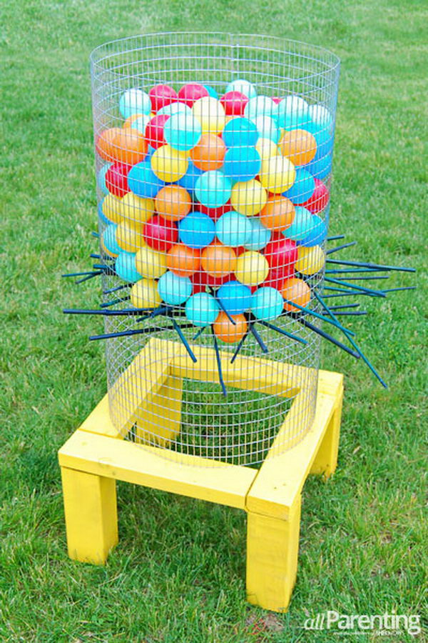 Jumbo Backyard Ker-Plunk Game.