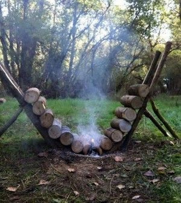 Make a Self Feeding Fire That Lasts for over 14 Hours. DIY Camping ideas