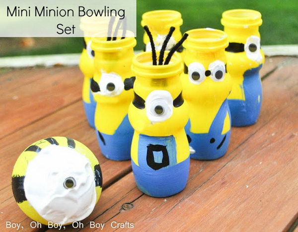 Mini Minion Bowling Set.