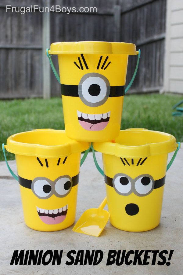 Minion Sand Buckets.