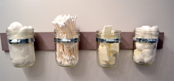 Organize your bathroom in style.