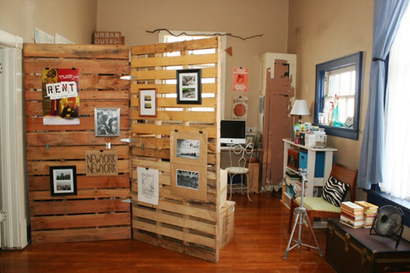 Pallet Room Divider.