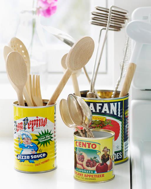 Create cute, custom utensil holders.