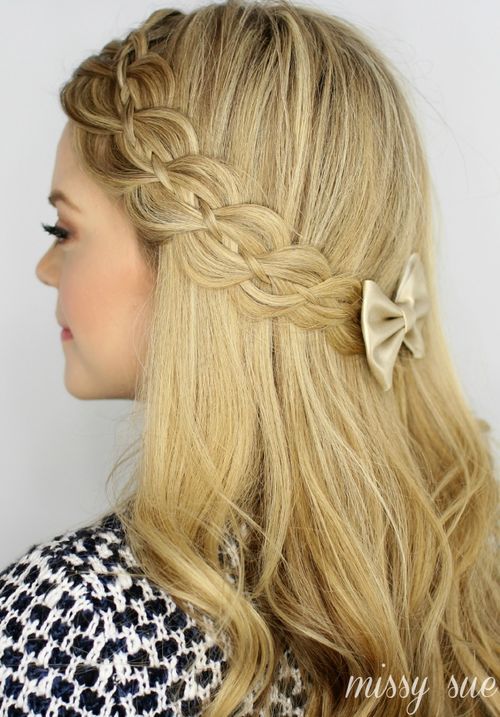 Half Braided Hairstyles