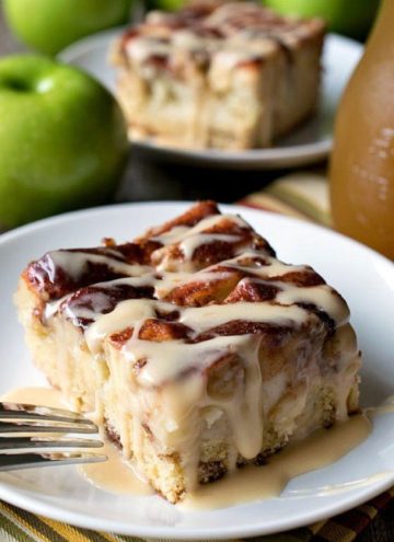 New England Apple Cider Cake.