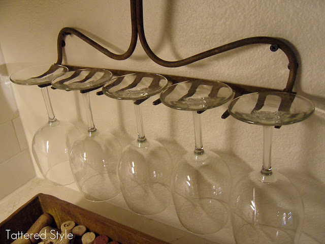 Rake Wine Glass Holder.