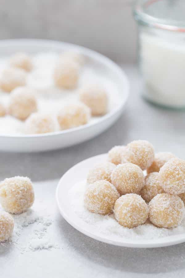 Almond Coconut Snowball Cookies from Eat Good 4 Life