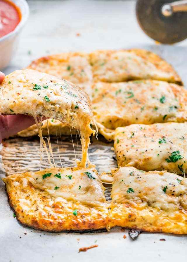 Cheesy Cauliflower Breadsticks