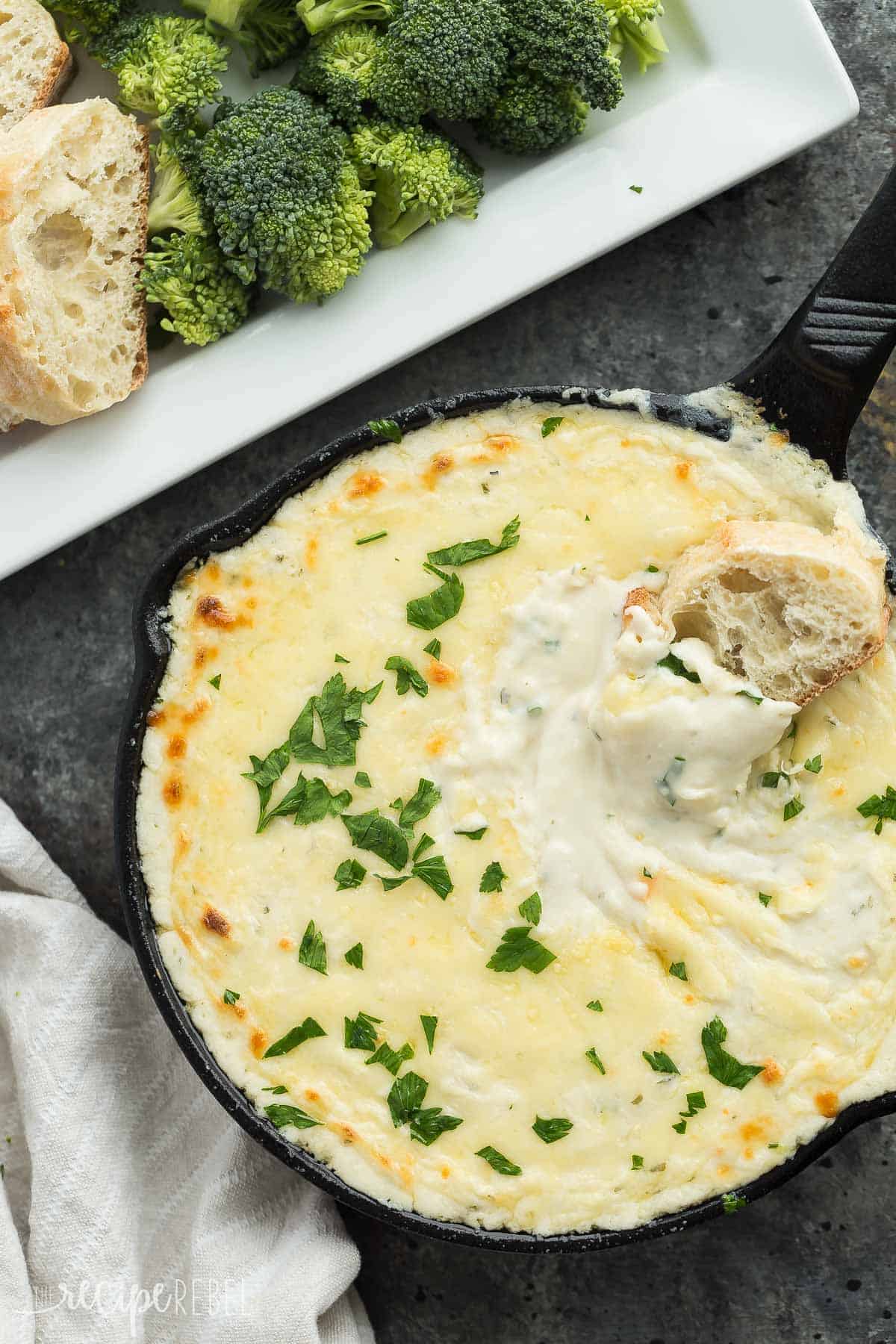 Chicken Alfredo Dip.