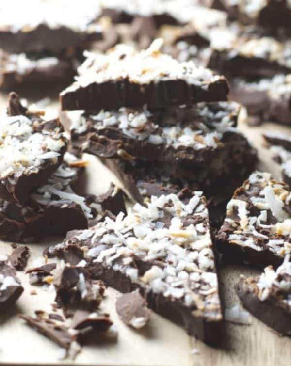 Coconut Mocha Bark