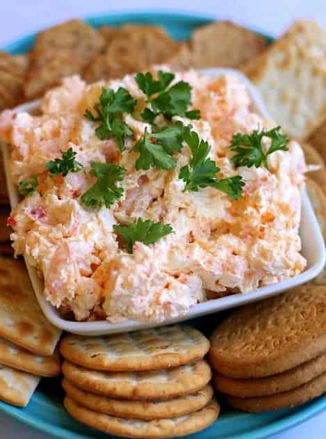 Cream Cheese Shrimp Dip.