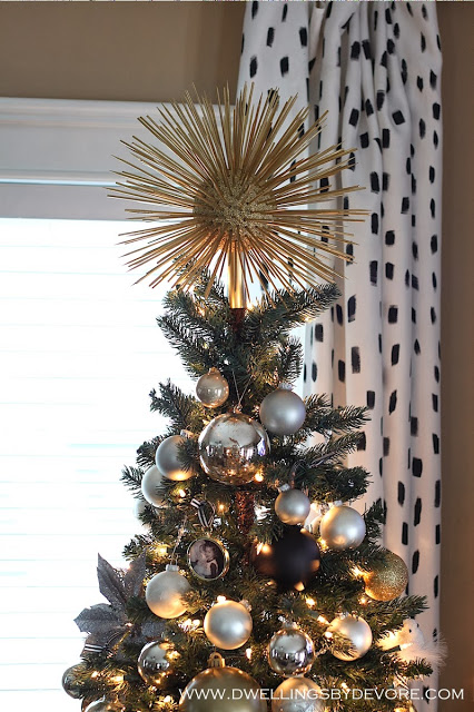 DIY Starburst Tree Topper.