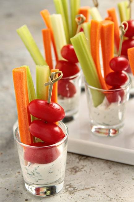 Dill Dip With Veggies