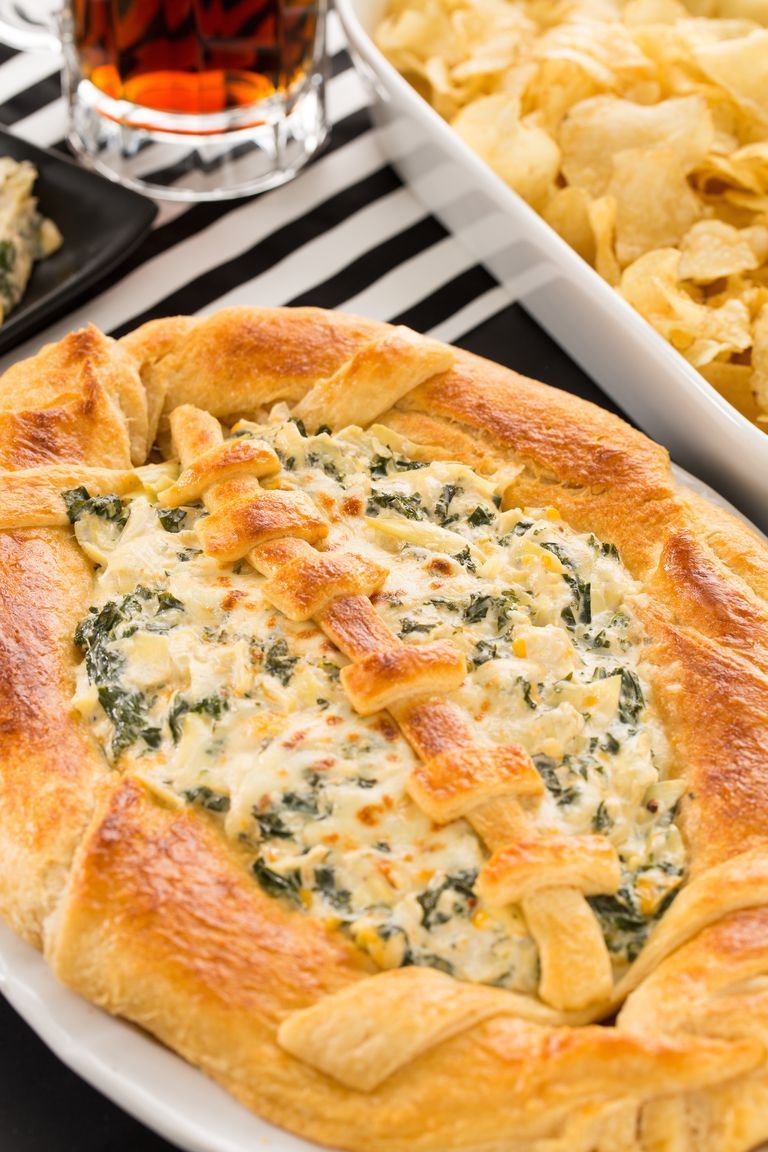 Football Shaped Bread Bowl Dip