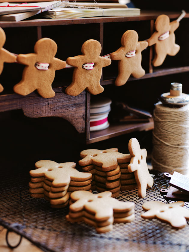 Gingerbread Men Bunting.