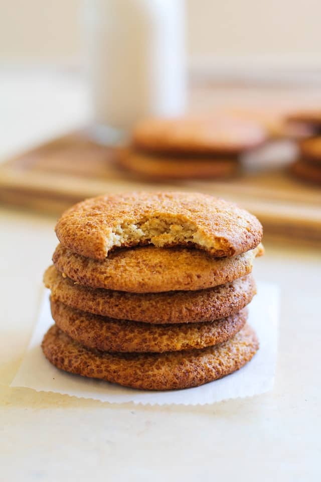 Gluten free Snickerdoodles from The Roasted Root