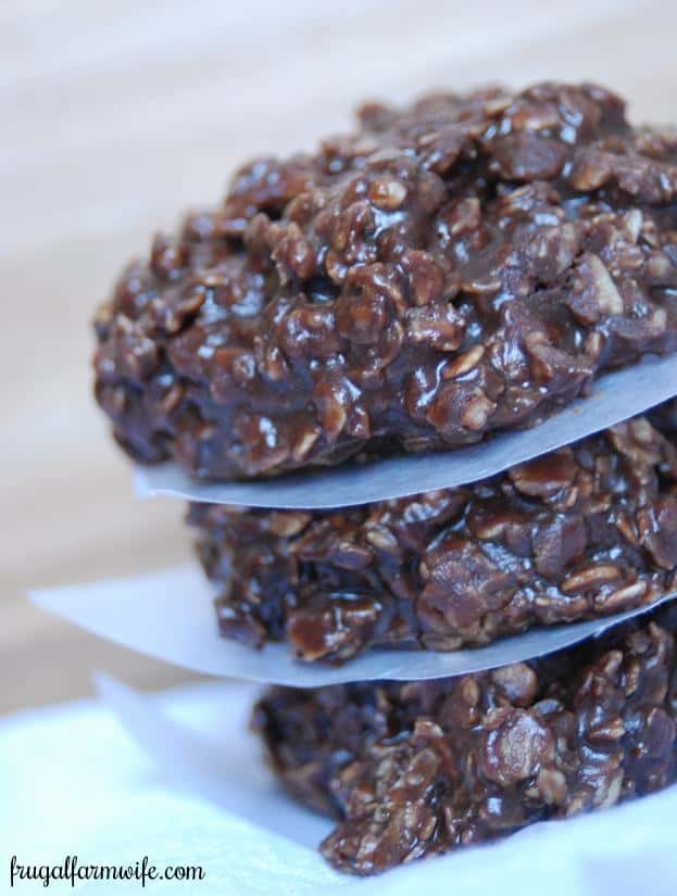 Healthy No-bake Cookies