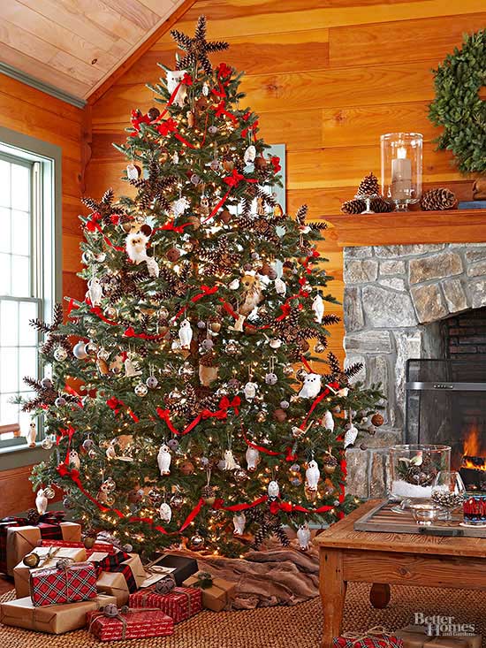 Pinecone Christmas Tree Topper.