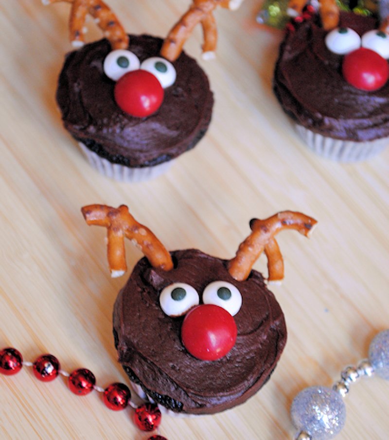 Reindeer Cupcake.