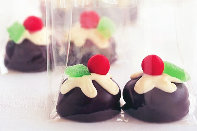 Royal mini puddings.