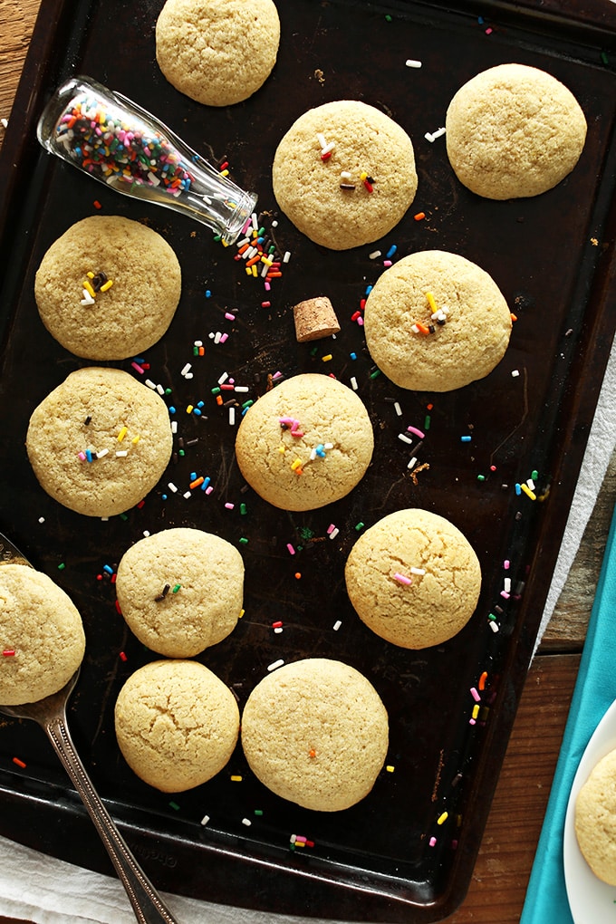 Super Soft Gluten Free Sugar Cookies from Minimalist baker
