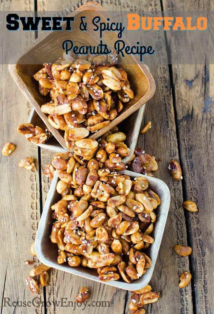 Sweet & Spicy Buffalo Peanuts