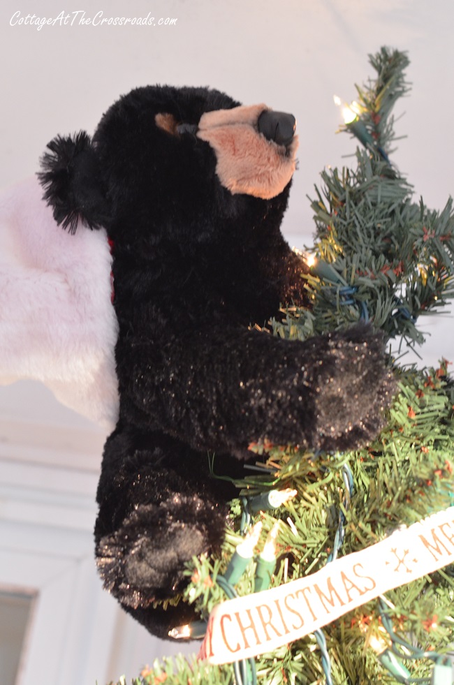 The Black Bear Tree Topper.