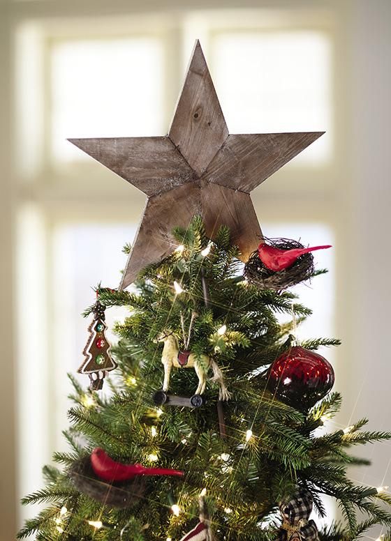 Wooden Star Topper.