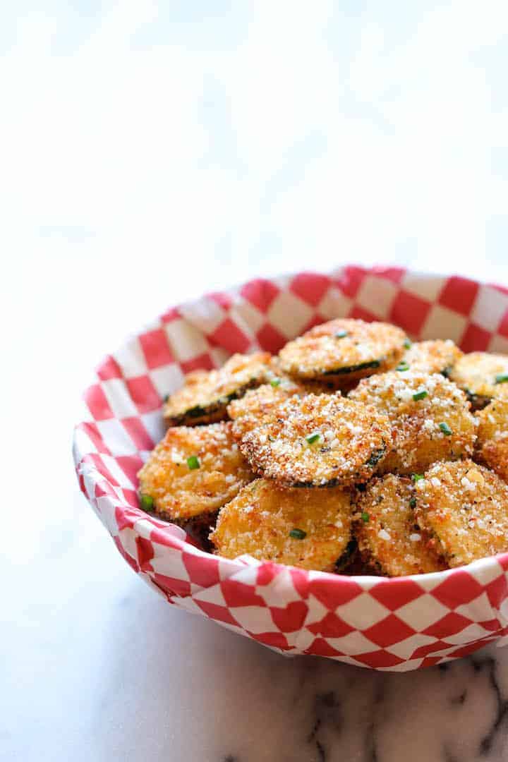 Zucchini Parmesan Crisps.