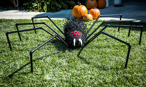 Giant Halloween Lawn Spider.