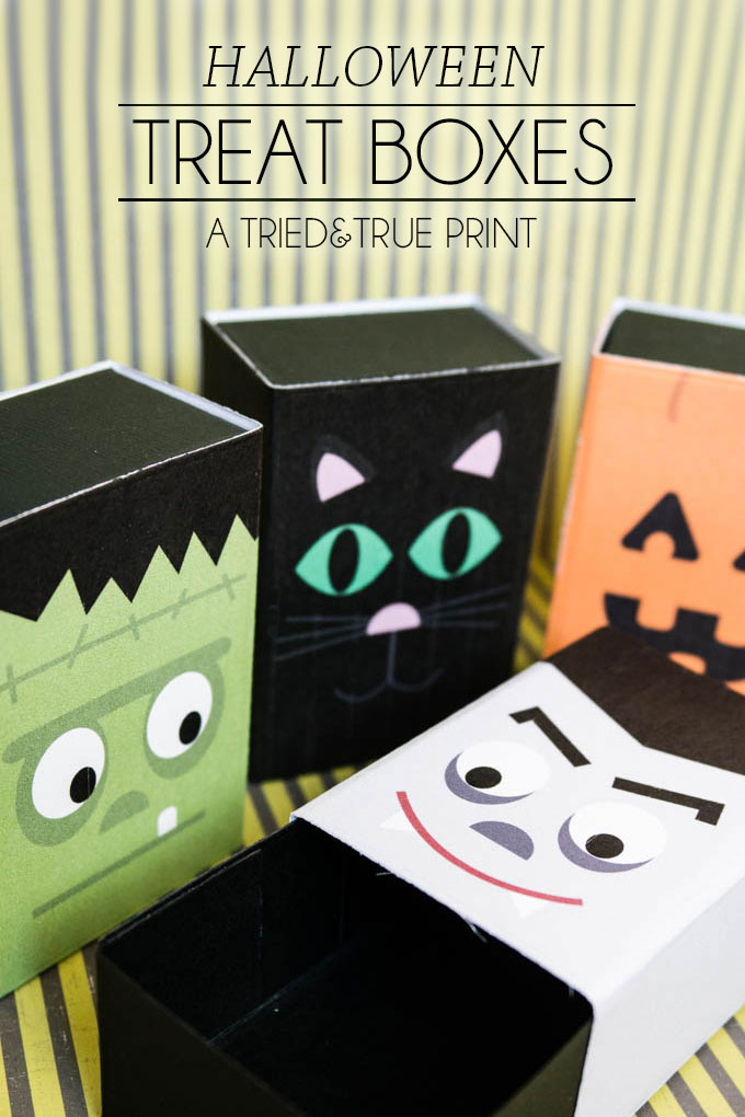 Halloween Treat Boxes