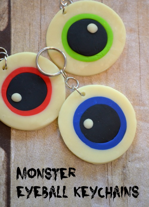 Monster Eyeball Keychains Halloween Party Decoration