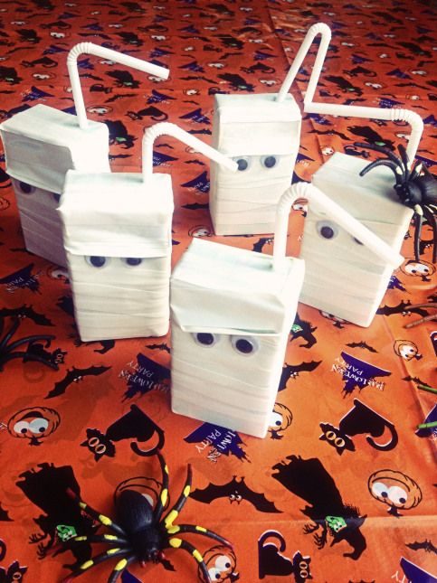 Mummy Juice Boxes.