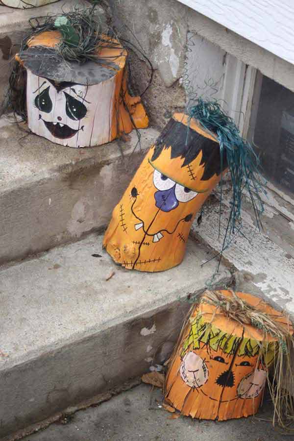 Stump Pumpkins.