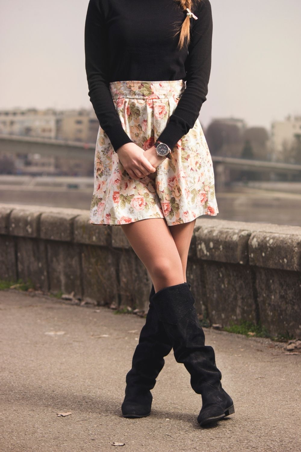 Skirt With Boots