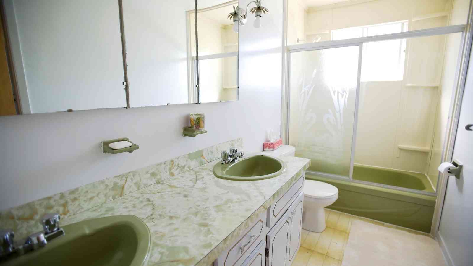 Sage Green Bathrooms Design